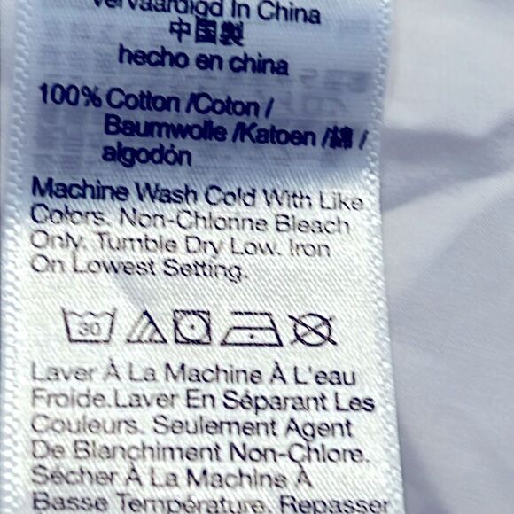 NWT Madewell Depeche Mini White Button-Up Dress Medium - Picture 7 of 9